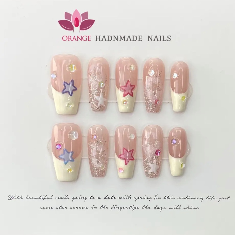 Cutesy Trendy Press-On